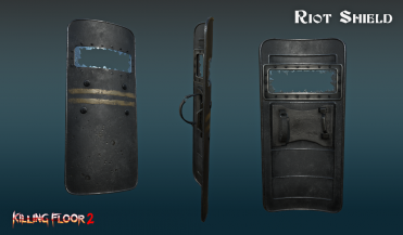 Riot Shield & Glock 18